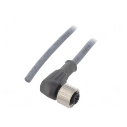Cablu de Conectare M12 în Unghi 5m 250VAC 2,7A | Electronic-mag.ro | Componente Electronice
