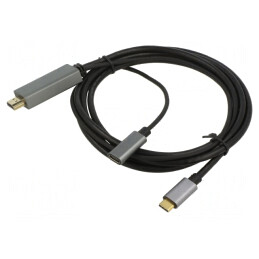 Adaptor USB 3.0/3.1 Aurit 1,8m Negru PVC 60W