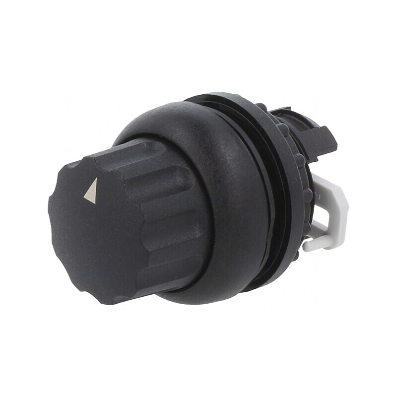Comutator rotativ 22mm negru fără IP66 | Electronic-mag.ro | Componente Electronice