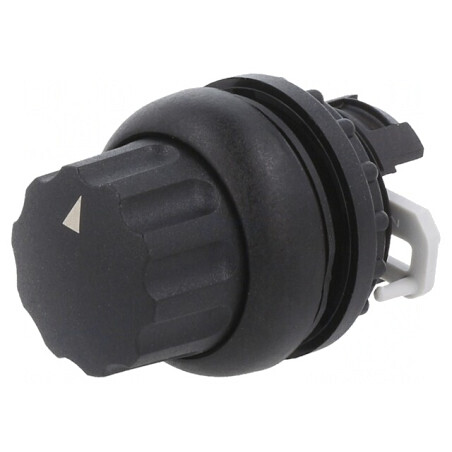 Comutator rotativ 22mm negru fără IP66 | Electronic-mag.ro | Componente Electronice