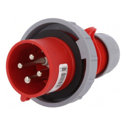 Conector alimentare AC trifazat mufă tată 32A 400VAC IP67 | Electronic-mag.ro | Componente Electronice