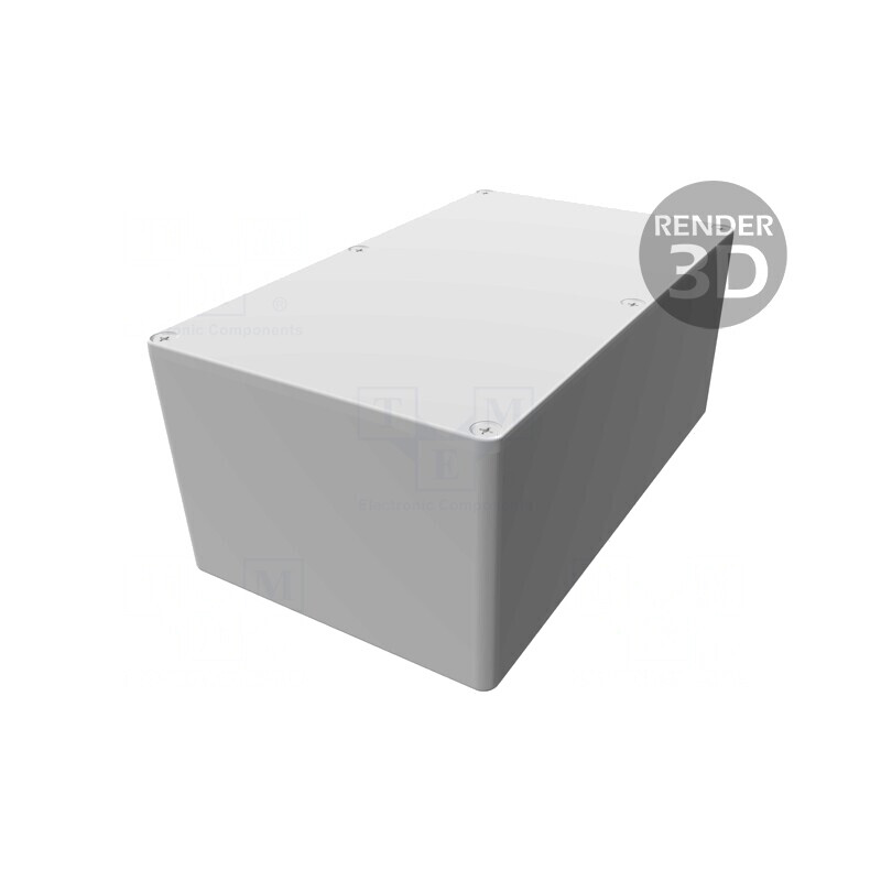 Carcasă universală aluminiu 120x200x85mm | Electronic-mag.ro | Componente Electronice
