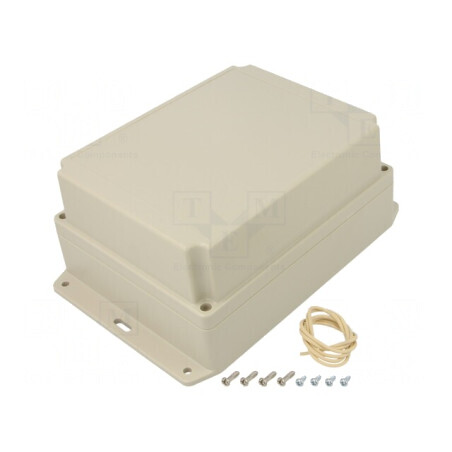Carcasă Universală cu Lame de Fixare 146x186x90mm | Electronic-mag.ro | Componente Electronice