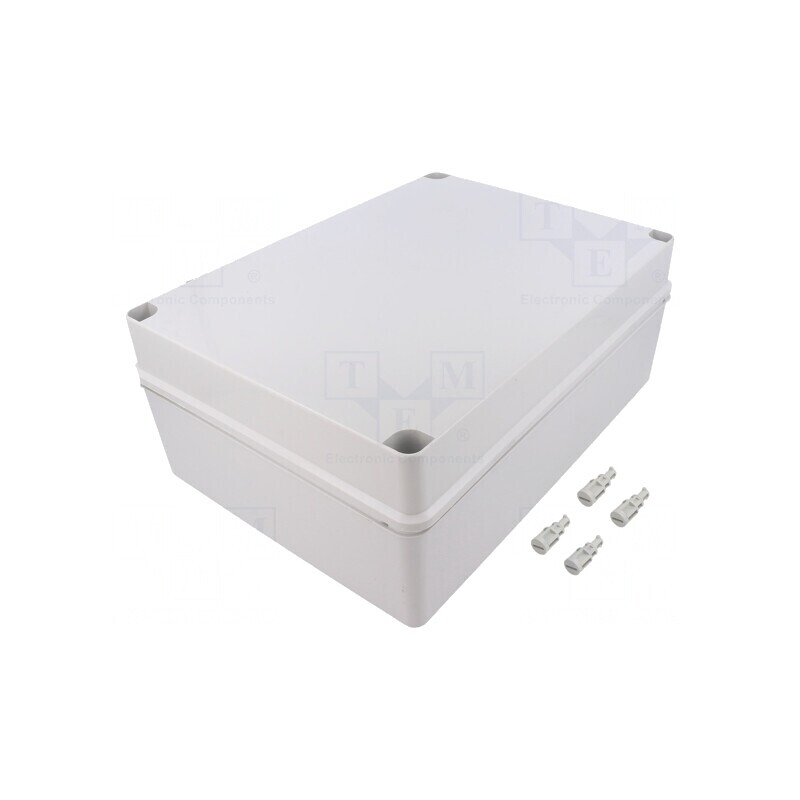 Carcasă Universală Gri Deschis 245x335x133mm | Electronic-mag.ro | Componente Electronice