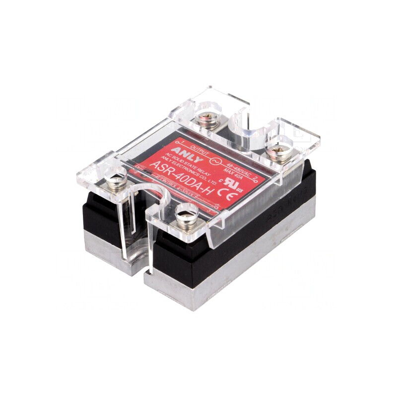 Releu Semiconductor 40A 1-fazat 48÷480VAC | Electronic-mag.ro | Componente Electronice