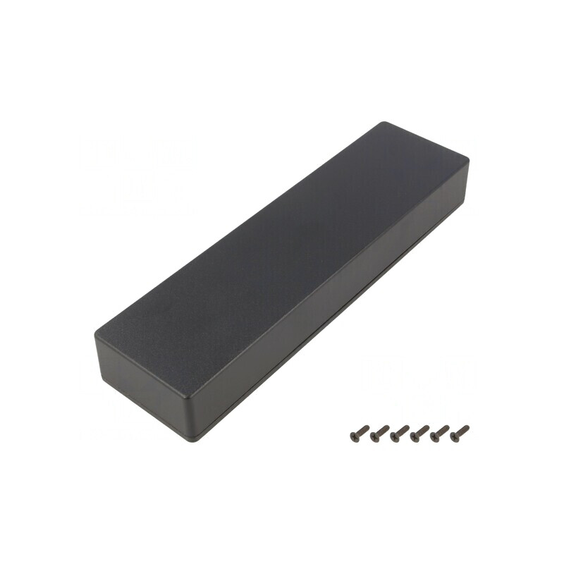 Carcasă universală din aluminiu IP54 70x254x35mm 1590BX2BK | Electronic-mag.ro | Componente Electronice Carcasă universală din aluminiu IP54 70x254x35mm 1590BX2BK | Electronic-mag.ro | Componente Electronice