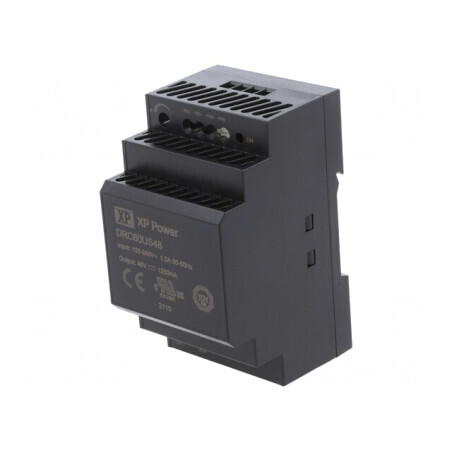 Alimentator Pulsatoriu DIN 60W 48V 1.25A | Electronic-mag.ro | Componente Electronice