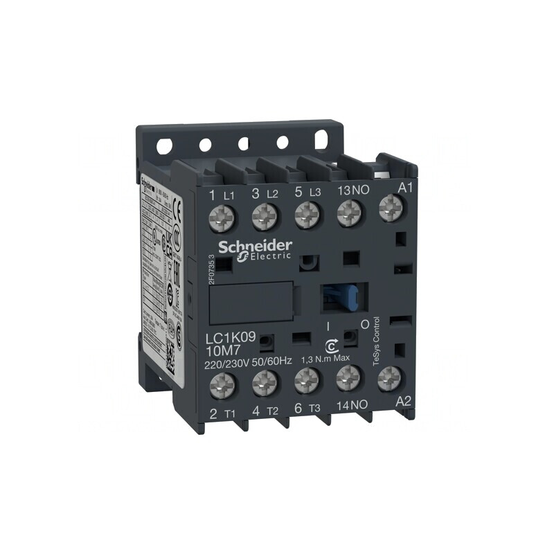 Contactor 3P NO + 3P Auxiliar NO 24VAC 9A 690V | Electronic-mag.ro | Componente Electronice Contactor 3P NO + 3P Auxiliar NO 24VAC 9A 690V | Electronic-mag.ro | Componente Electronice