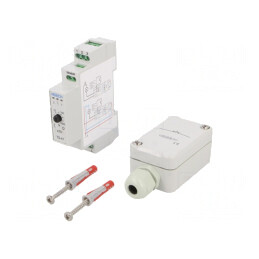 Întrerupător Crepuscular pentru Șină DIN 230V SPDT IP20 | Electronic-mag.ro | Componente Electronice