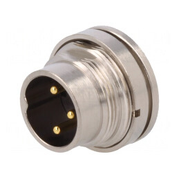 Conector M16 3-PIN IP67 | Electronic-mag.ro | Componente Electronice