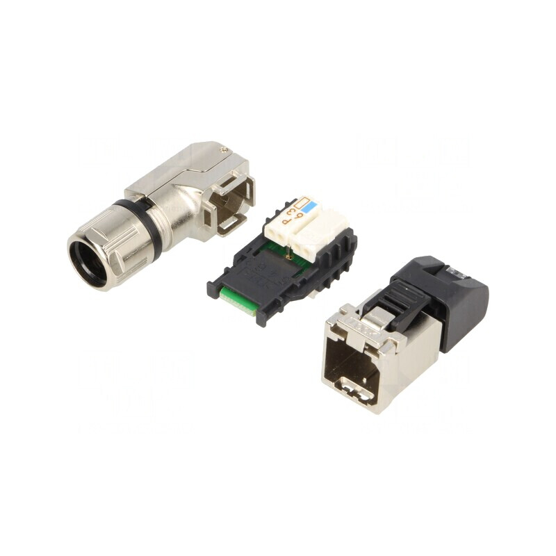 Mufă RJ45 Cat 5 Ecranat 8p8c 5,5-10mm | Electronic-mag.ro | Componente Electronice