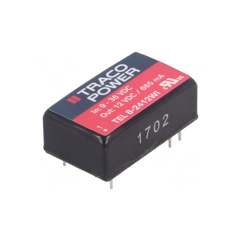Convertor DC/DC 8W 9-36V la 12V 665mA DIP16 | Electronic-mag.ro | Componente Electronice Convertor DC/DC 8W 9-36V la 12V 665mA DIP16 | Electronic-mag.ro | Componente Electronice