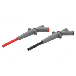 Set Pensetă de Măsurare 10A 1kVDC Negru și Roșu 4mm | Electronic-mag.ro | Componente Electronice
