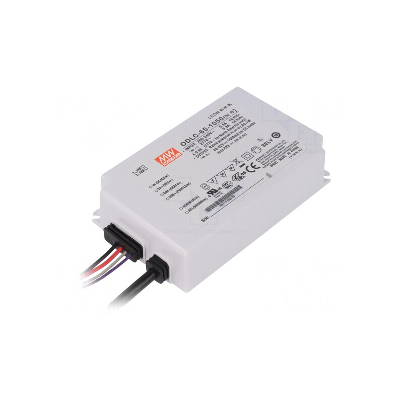 Alimentator LED 65W 1050mA 46-62VDC | Electronic-mag.ro | Componente Electronice