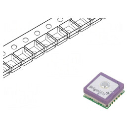 Modul GNSS ±2,5m NMEA MediaTek I2C UART ORG1511-MK05 | Electronic-mag.ro | Componente Electronice