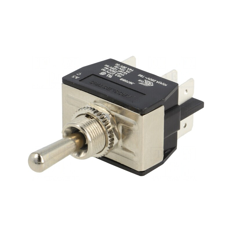 Comutator Basculant 3 Pozitii ON-OFF-ON 16A 250V | Electronic-mag.ro | Componente Electronice Comutator Basculant 3 Pozitii ON-OFF-ON 16A 250V | Electronic-mag.ro | Componente Electronice
