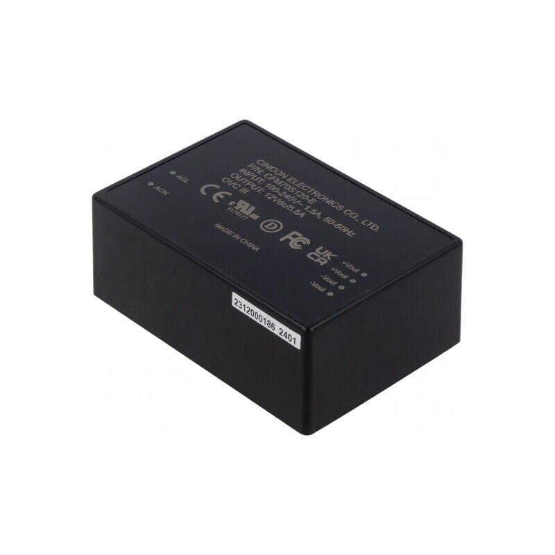 Convertor AC/DC 70W 12V 5.8A | Electronic-mag.ro | Componente Electronice