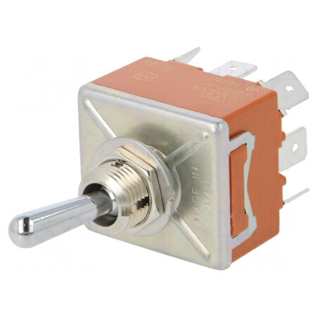 Comutator basculant 3 poziții ON-OFF-ON 15A 250VAC | Electronic-mag.ro | Componente Electronice