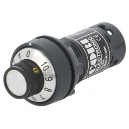 Potentiometru 22mm 100kΩ IP65 | Electronic-mag.ro | Componente Electronice