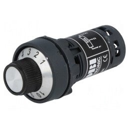 Potentiometru 50kΩ 22mm IP65 | Electronic-mag.ro | Componente Electronice