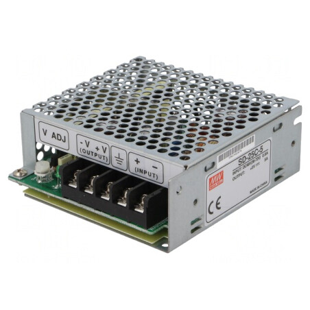 Convertor DC/DC 25W 36-72V la 5V 5A 2kV Izolare | Electronic-mag.ro | Componente Electronice