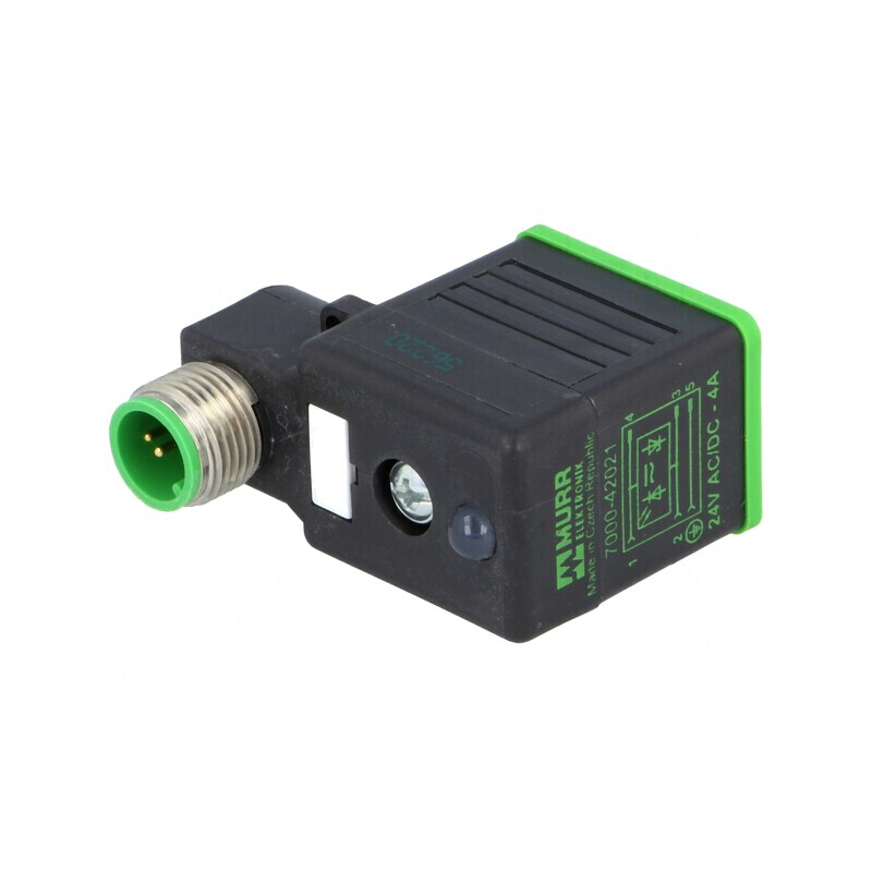 Adaptor Conector cu Valvă 11mm 3-PIN 24V | Electronic-mag.ro | Componente Electronice