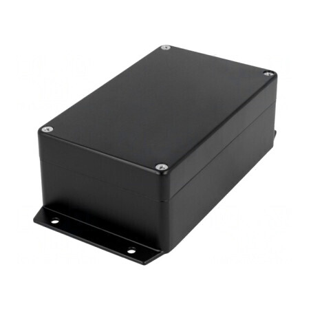 Carcasă Universală 100x160x60mm cu Lame de Fixare IP67 | Electronic-mag.ro | Componente Electronice