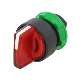 Comutator Rotativ 22mm LED Roșu IP66 3 Pozitii | Electronic-mag.ro | Componente Electronice