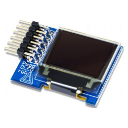 Modul Pmod | afişaj | SPI | SSD1331,UG-9664HDDAG01 | placă prototip | PMODOLEDRGB