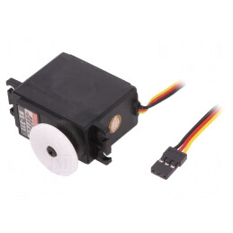 Motor: servomecanism | 4,8÷6VDC | standard | analogicî | 41x20x36,5mm | SER0001