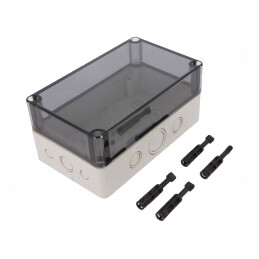 Carcasă Universală din Polistiren 110x180x84mm | Electronic-mag.ro | Componente Electronice