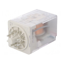 Releu Electromagnetic DPDT 110VDC 10A | Electronic-mag.ro | Componente Electronice