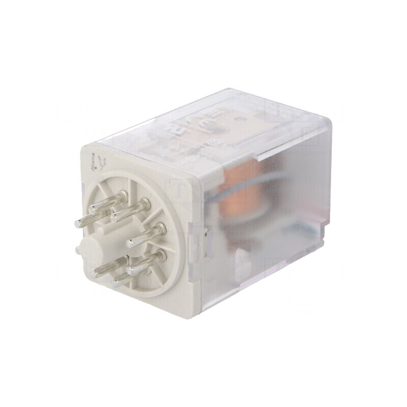 Releu Electromagnetic DPDT 110VDC 10A | Electronic-mag.ro | Componente Electronice