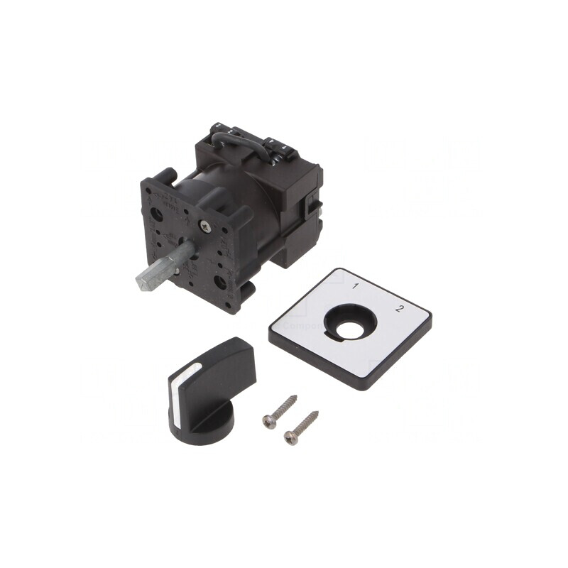 Comutator cu Came 2 Pozitii 12A 1-2 pentru Încastrare 1 Pol | Electronic-mag.ro | Componente Electronice