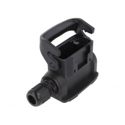 Carcasă pentru Conectori HDC Han-Eco A 10A Drept | Electronic-mag.ro | Componente Electronice