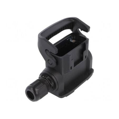 Carcasă pentru Conectori HDC Han-Eco A 10A Drept | Electronic-mag.ro | Componente Electronice