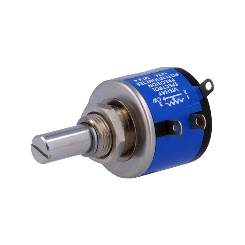Potentiometru axial multiturn 100kΩ 2W ±5% 6.35mm Serie 534 534B1104JCB | Electronic-mag.ro | Componente Electronice