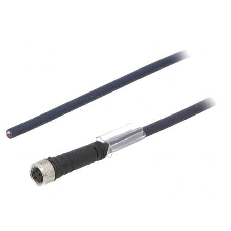 Cablu Conectare M8 4 Pin Drept 5m 30VAC 4A | Electronic-mag.ro | Componente Electronice