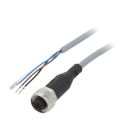 Cablu Conectare M12 4P 5m 250V 4A | Electronic-mag.ro | Componente Electronice