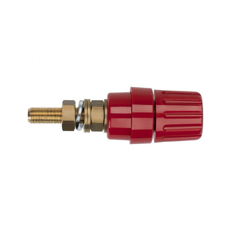 Soclu Banană 4mm 100A Roșu cu Izolație Pe Panou | Electronic-mag.ro | Componente Electronice Soclu Banană 4mm 100A Roșu cu Izolație Pe Panou | Electronic-mag.ro | Componente Electronice