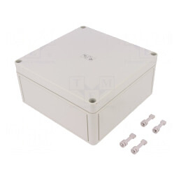 Carcasă Universală Polistiren 180x182x90mm | Electronic-mag.ro | Componente Electronice