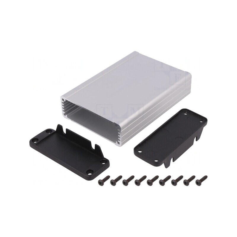 Carcasă panou cu lame de fixare IP65 84x120mm | Electronic-mag.ro | Componente Electronice