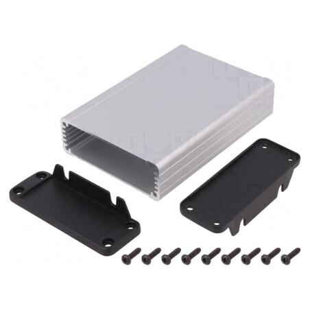 Carcasă panou cu lame de fixare IP65 84x120mm | Electronic-mag.ro | Componente Electronice