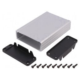 Carcasă panou cu lame de fixare IP65 84x120mm | Electronic-mag.ro | Componente Electronice