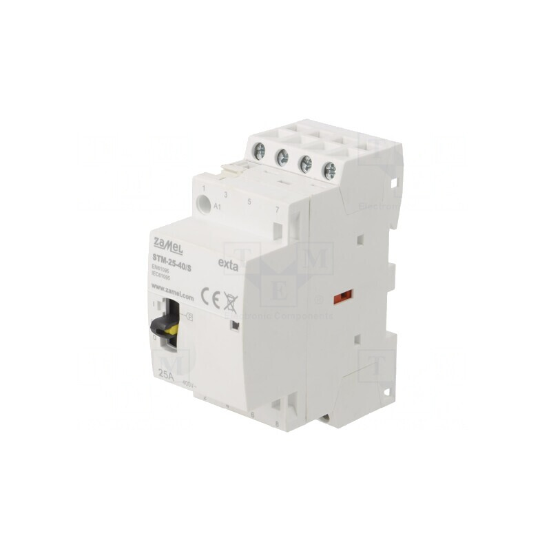 Contactor 25A 230VAC 4-poli NO STM-25-40/S | Electronic-mag.ro | Componente Electronice