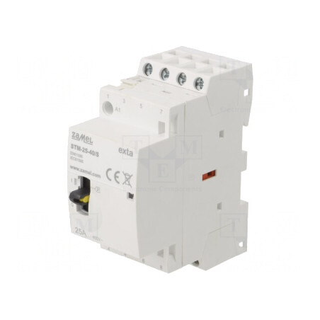 Contactor 25A 230VAC 4-poli NO STM-25-40/S | Electronic-mag.ro | Componente Electronice