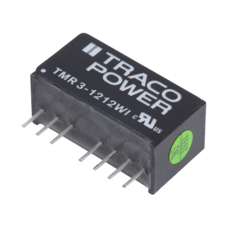 Convertor DC/DC 3W 4.5-18V la 12V 250mA SIP8 | Electronic-mag.ro | Componente Electronice