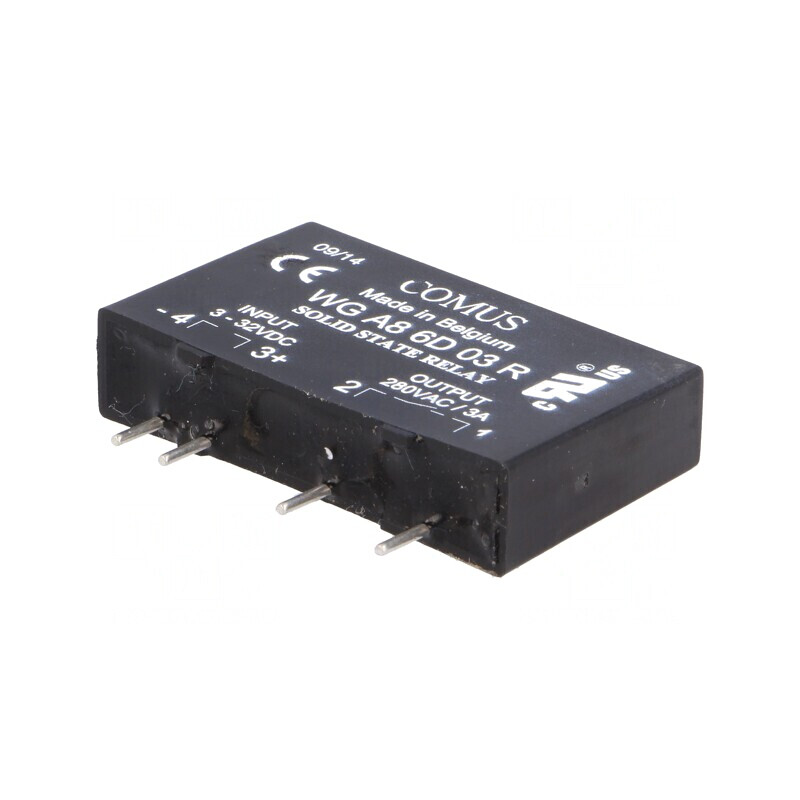 Releu Semiconductor 3A 48-280VAC 3-32VDC WGA8 | Electronic-mag.ro | Componente Electronice