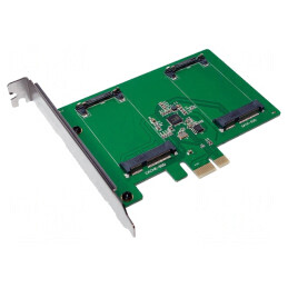 Card Extensie PCIe cu 2 Secțiuni pentru PC | Electronic-mag.ro | Componente Electronice