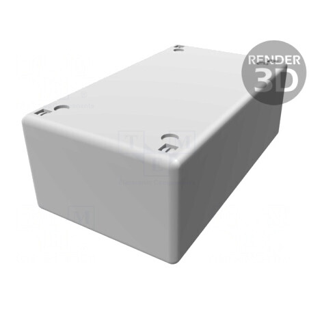 Carcasă Universală cu Bucşă din Alamă 110x188x70 mm | Electronic-mag.ro | Componente Electronice